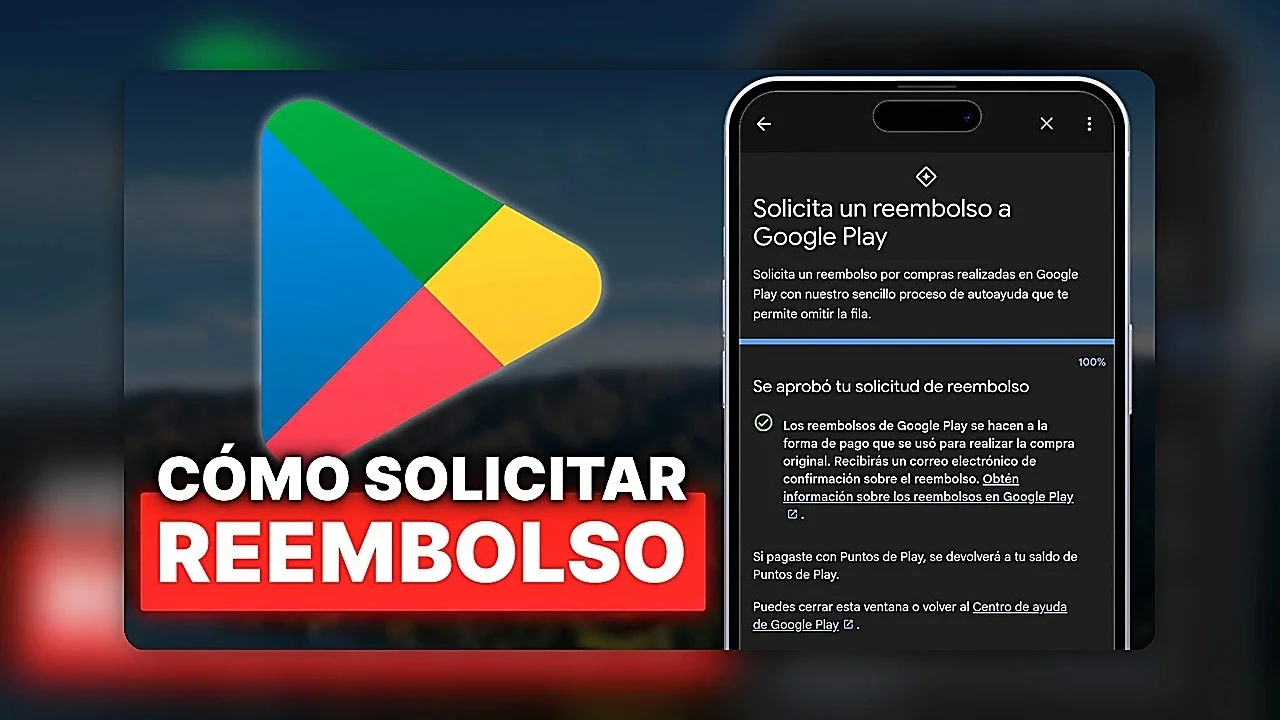 Solicitar reembolso Google paso a paso